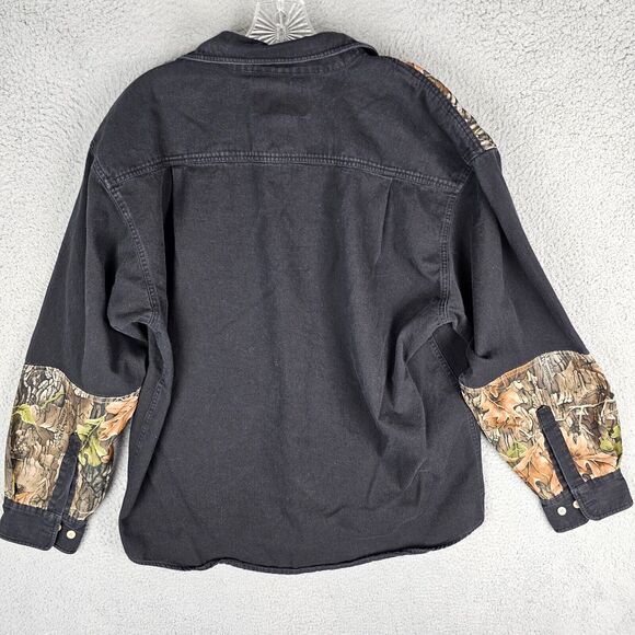 Lynch Trebark Superflauge Camouflage Shirt Mens L Hunting Shooting - Picture 2 of 9